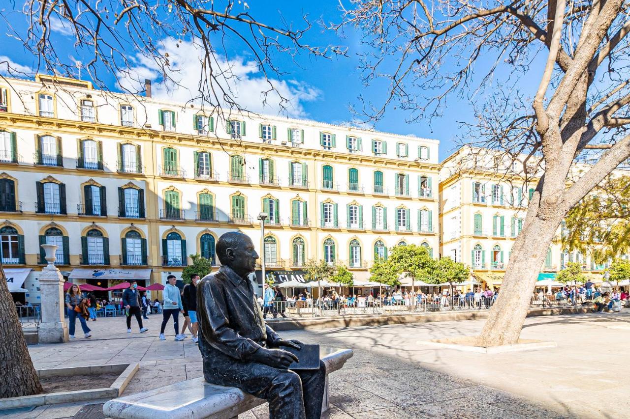 Malaga Center Flat Balcony At Picasso'S Home Bagian luar foto