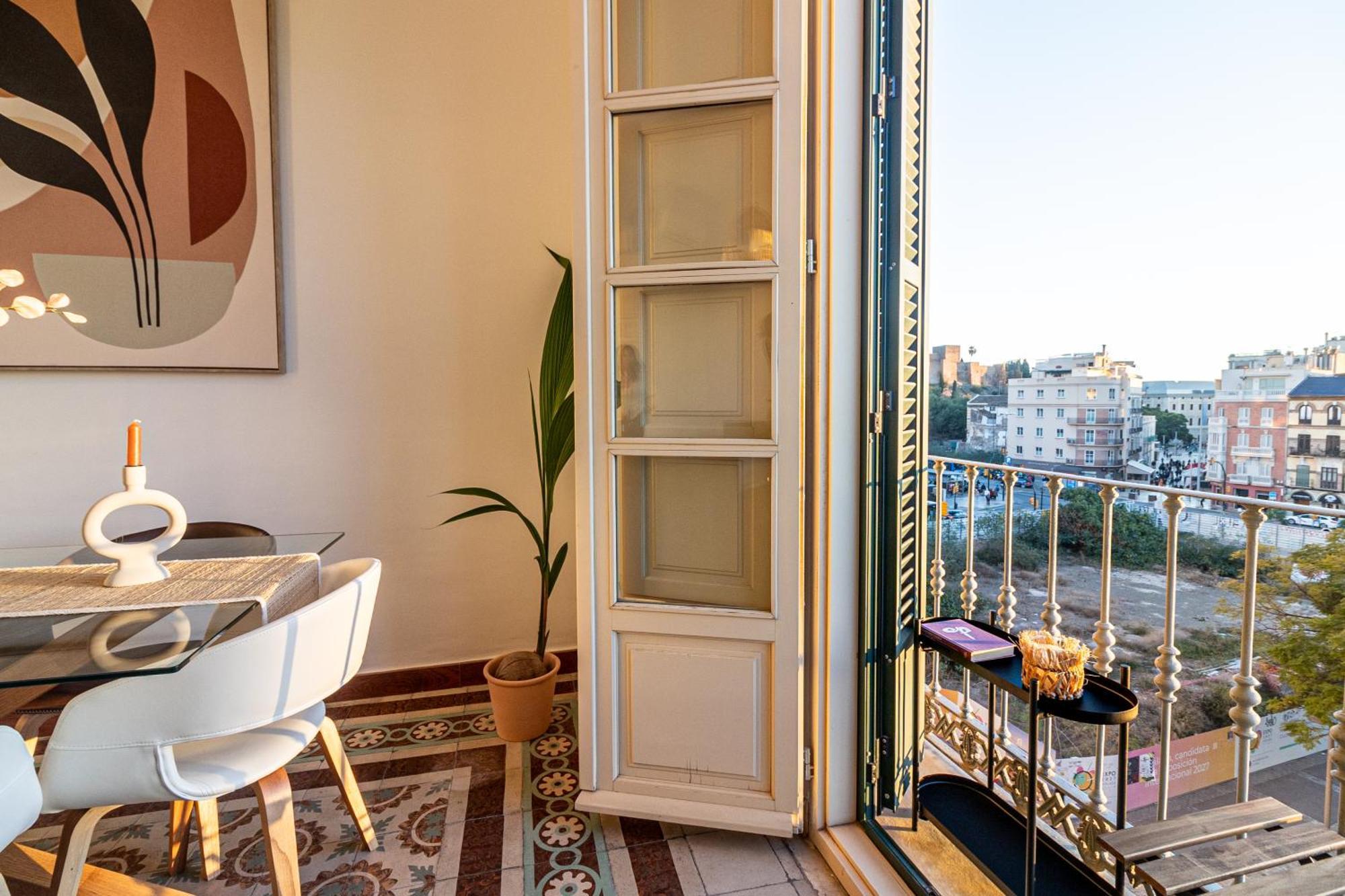 Malaga Center Flat Balcony At Picasso'S Home Bagian luar foto