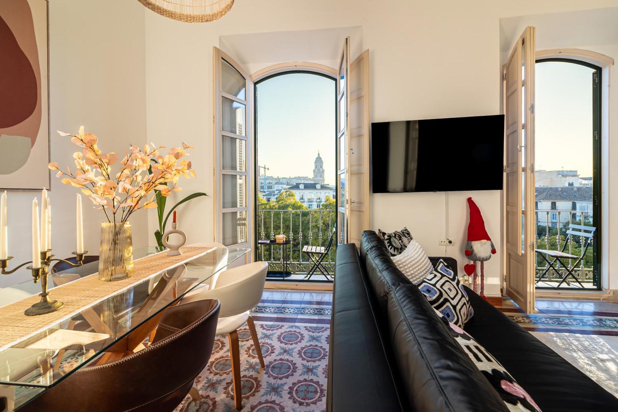 Malaga Center Flat Balcony At Picasso'S Home Bagian luar foto