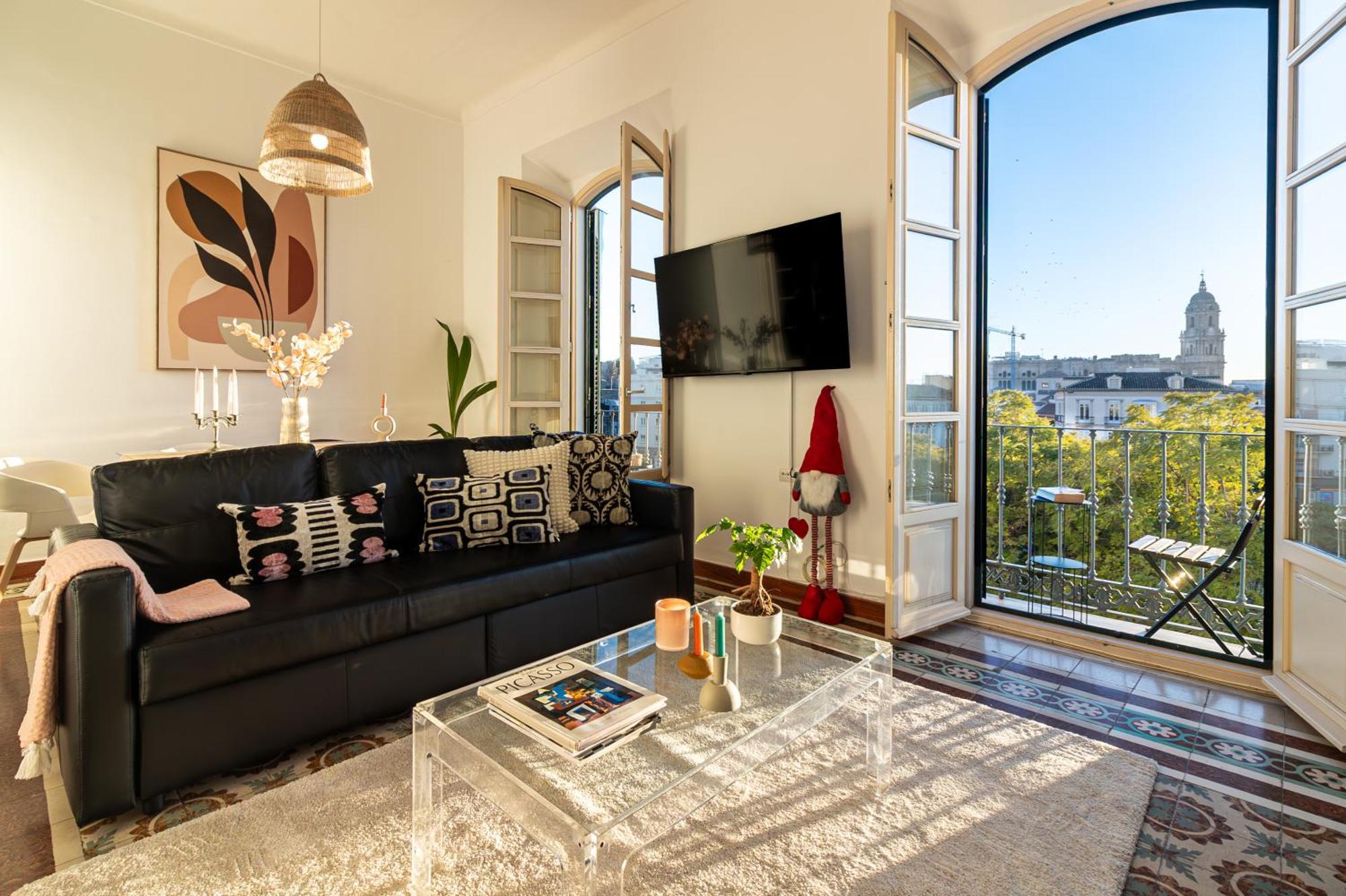 Malaga Center Flat Balcony At Picasso'S Home Bagian luar foto
