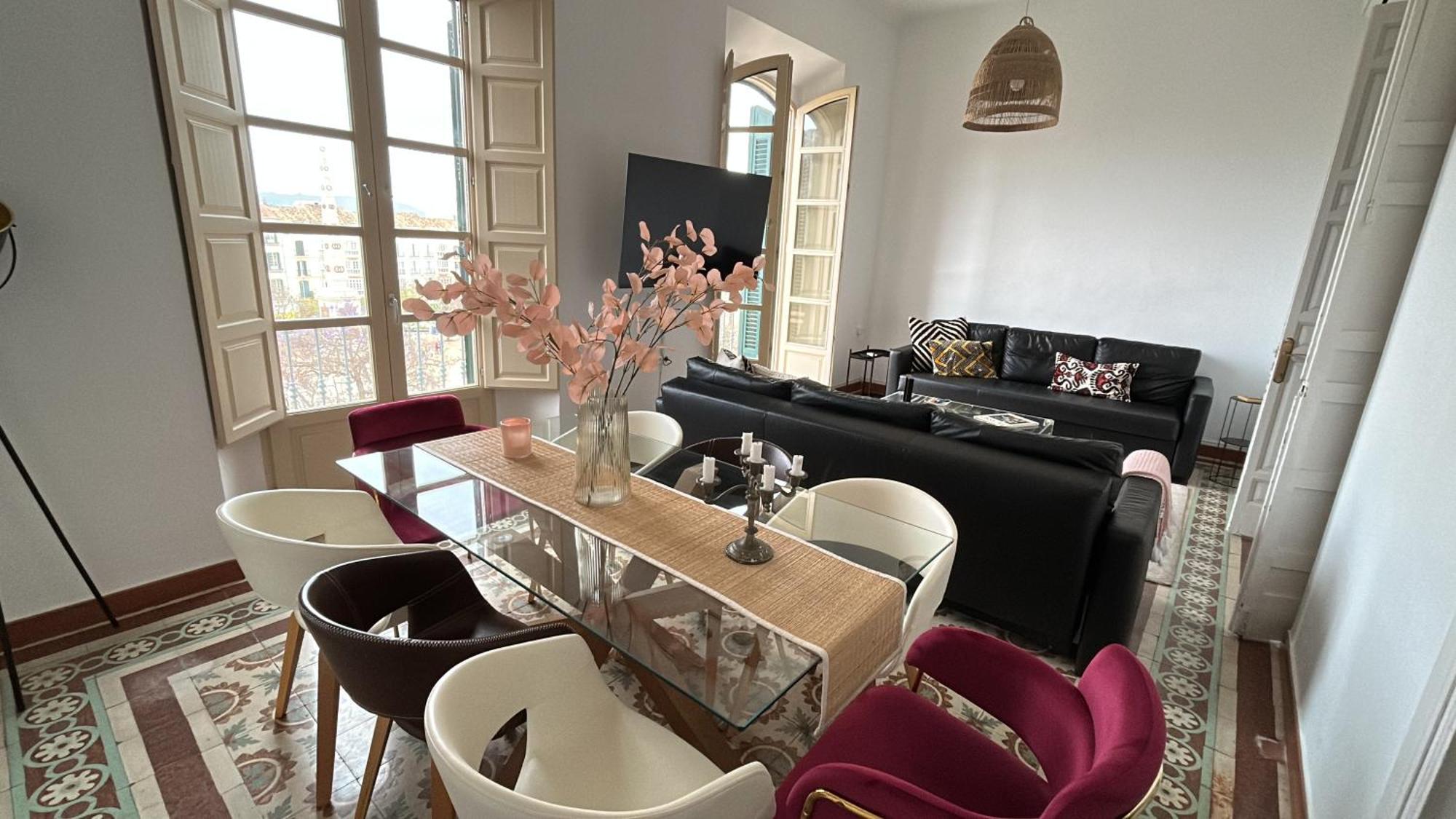 Malaga Center Flat Balcony At Picasso'S Home Bagian luar foto